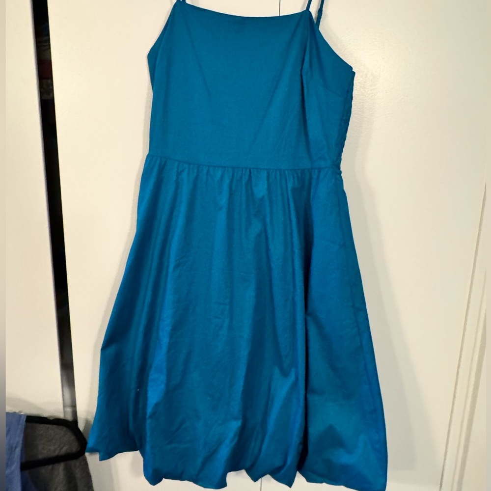 Teal Sleeveless Dress